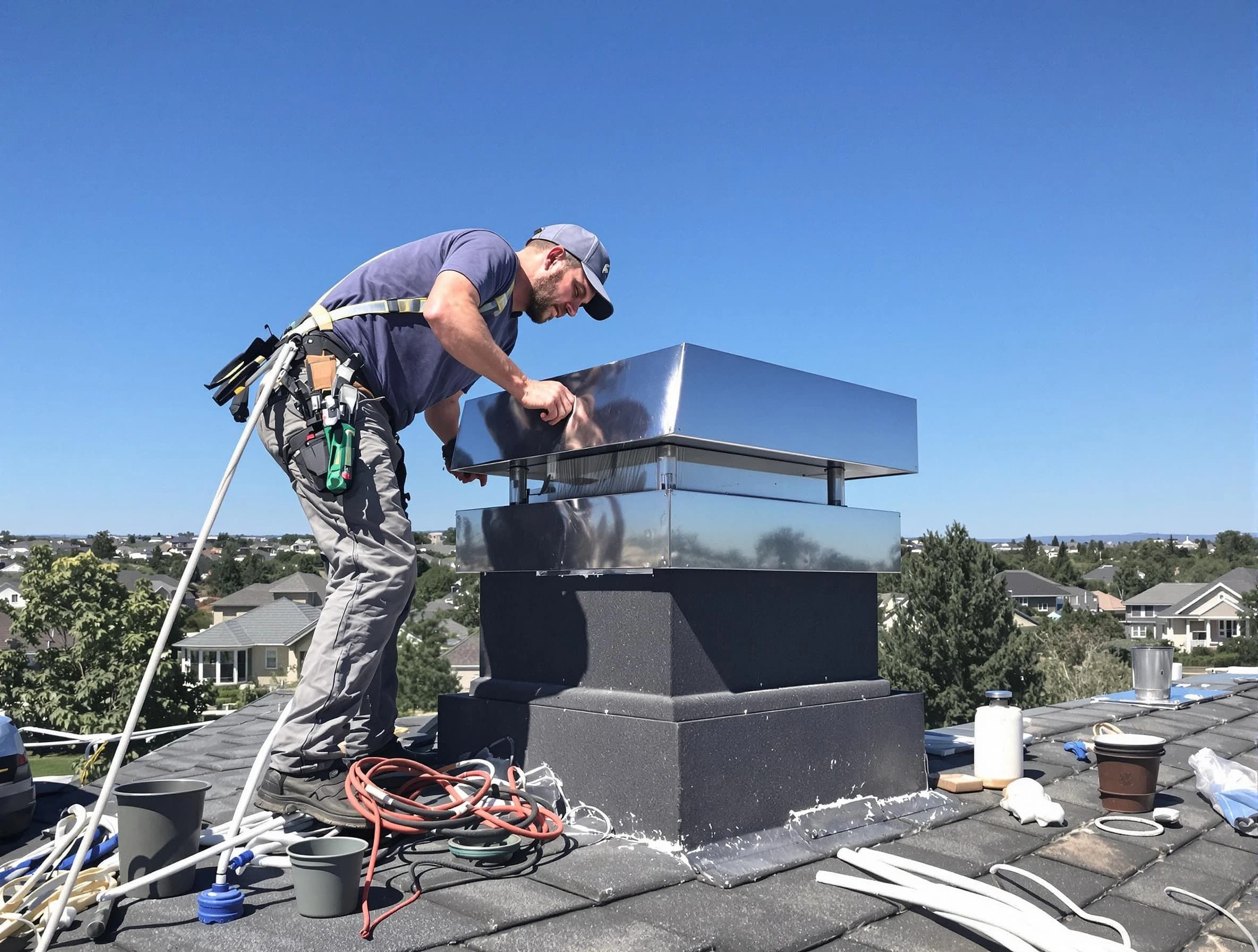 Chimney Cap Services service in Stockbridge, GA